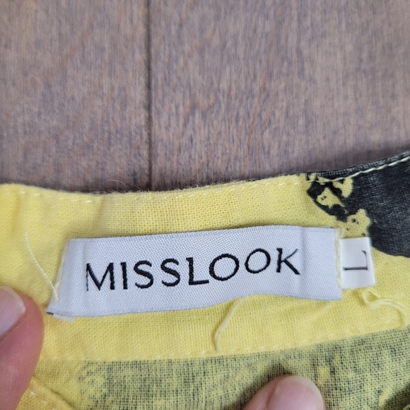Misslook yellow button down shirt - Picture 6 of 9